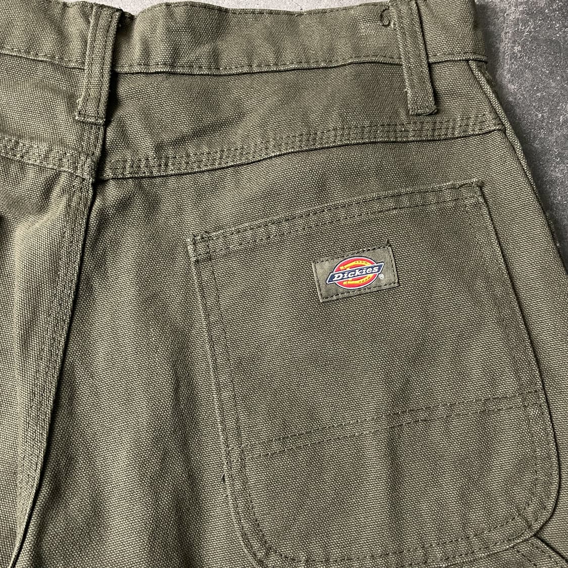 DICKIES 디키즈 빈티지 카키 카펜터 워크 팬츠 A00817 상품이미지7