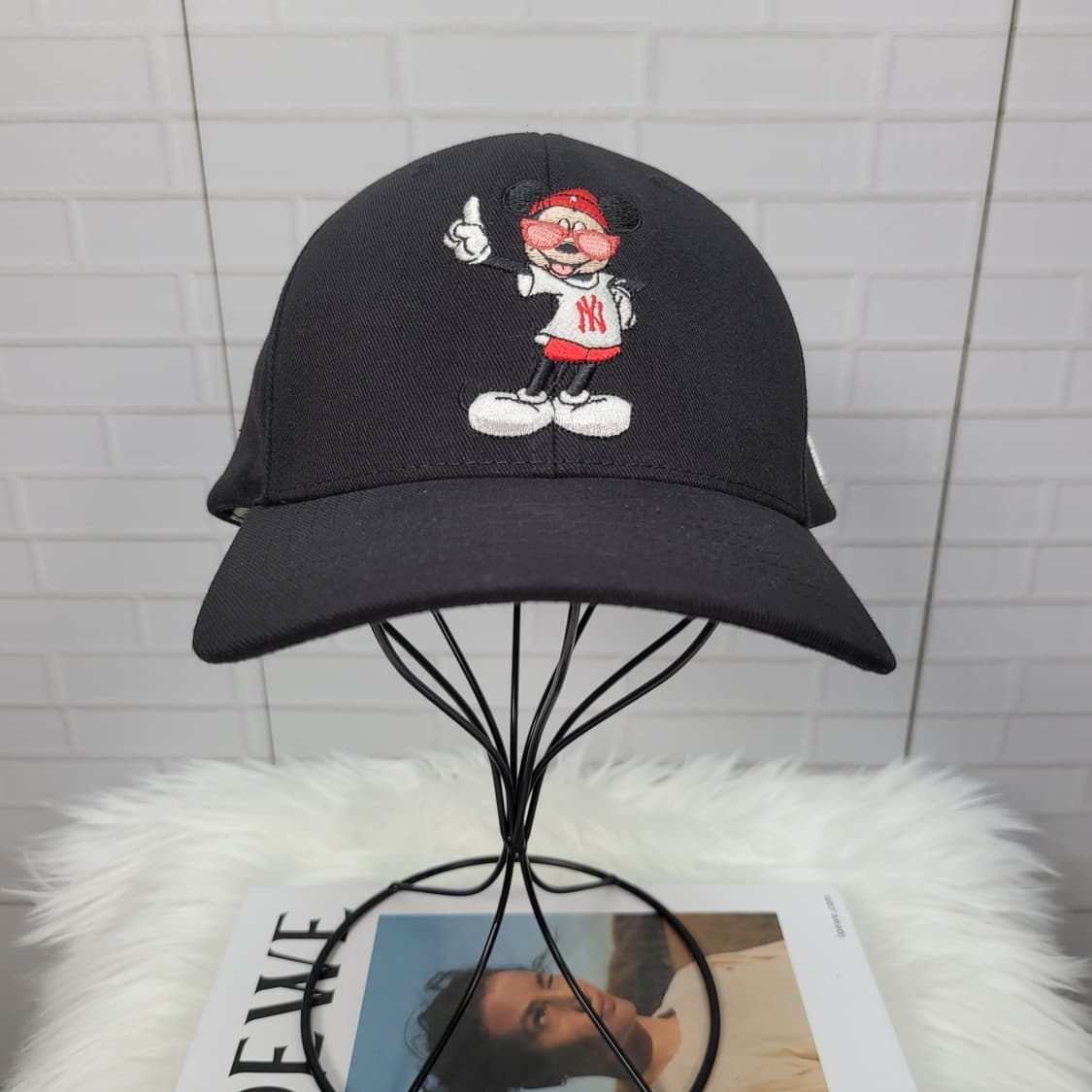 MLB X DISNEY 커브조절캡 뉴욕양키스 모자 볼캡 캡 프리 사이즈 상품이미지1