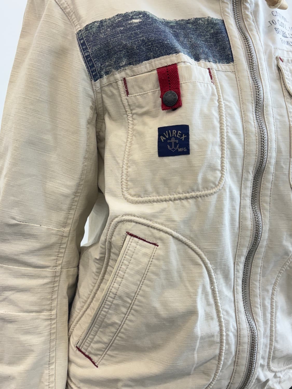  AVIREX Armed Forces Patch Field Jacket 상품이미지3