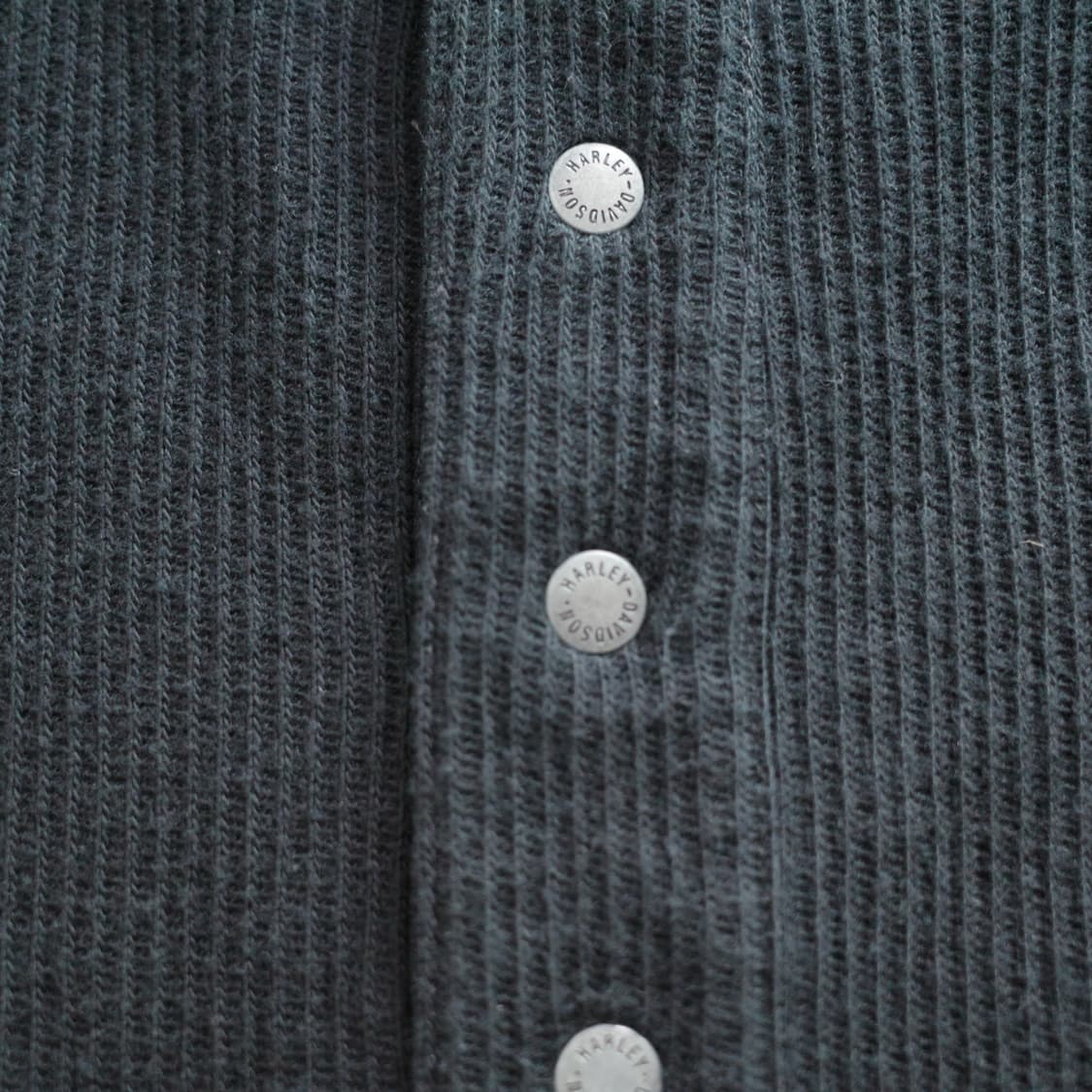 00s 할리데이비슨 헨리넥 와플 롱슬리브 티셔츠 XXL 상품이미지4