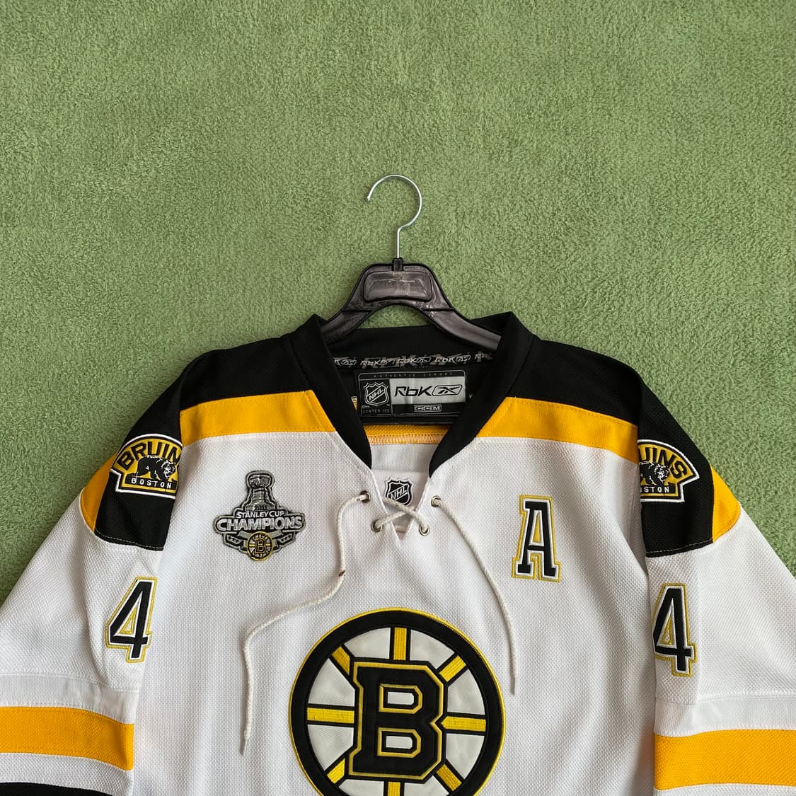 뉴진스 리복 90's CCM 화이트 옐로우 하키 져지 상품이미지1