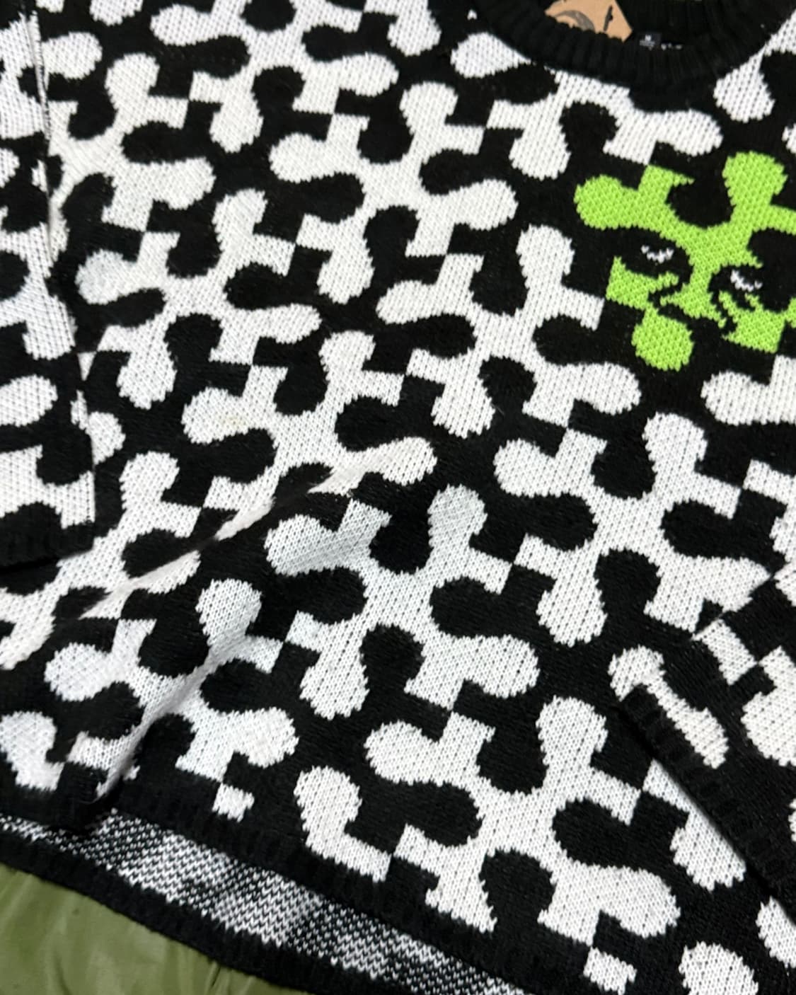 오베이 퍼즐 스웨터 M 상품이미지3