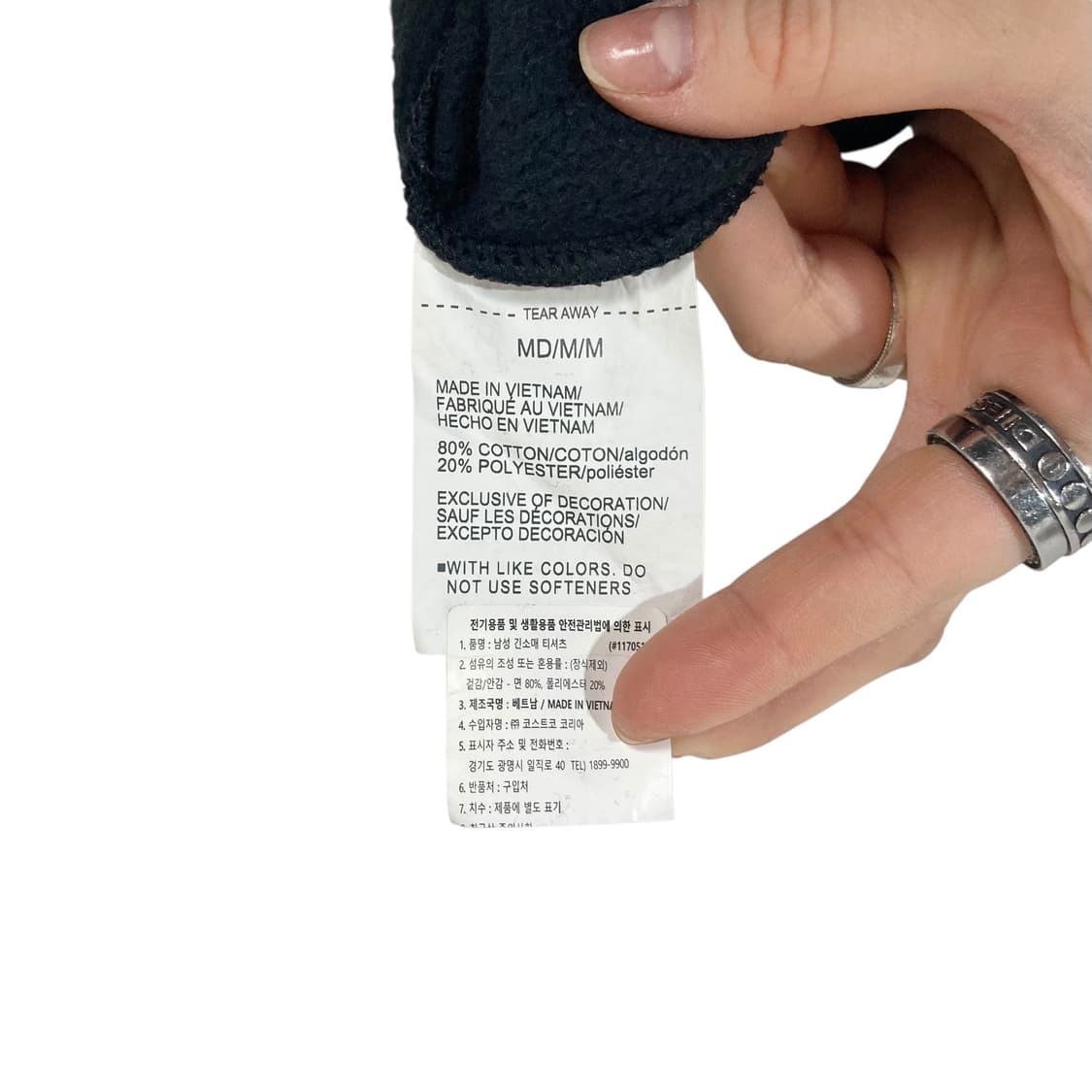 언더아머 블랙 맨투맨 상품이미지4