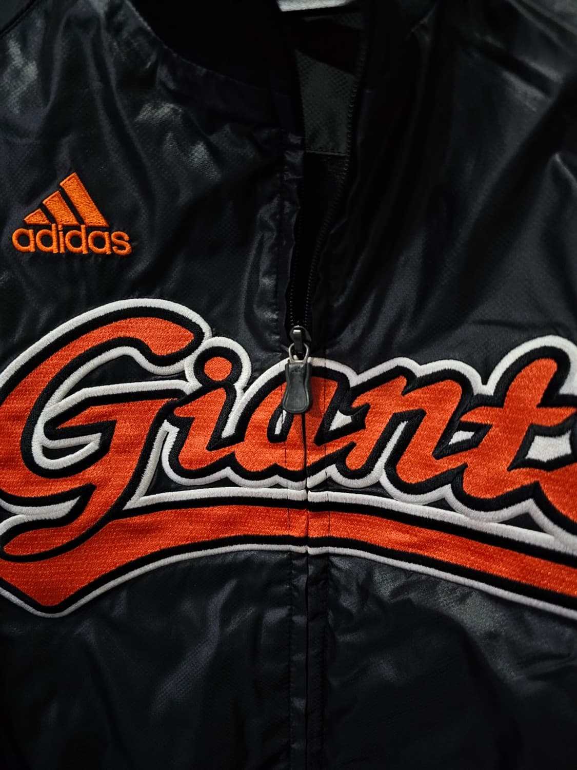 롯데자이언츠 아디다스 야구 유니폼 춘추자켓 잠바 점퍼 100/L 상품이미지3