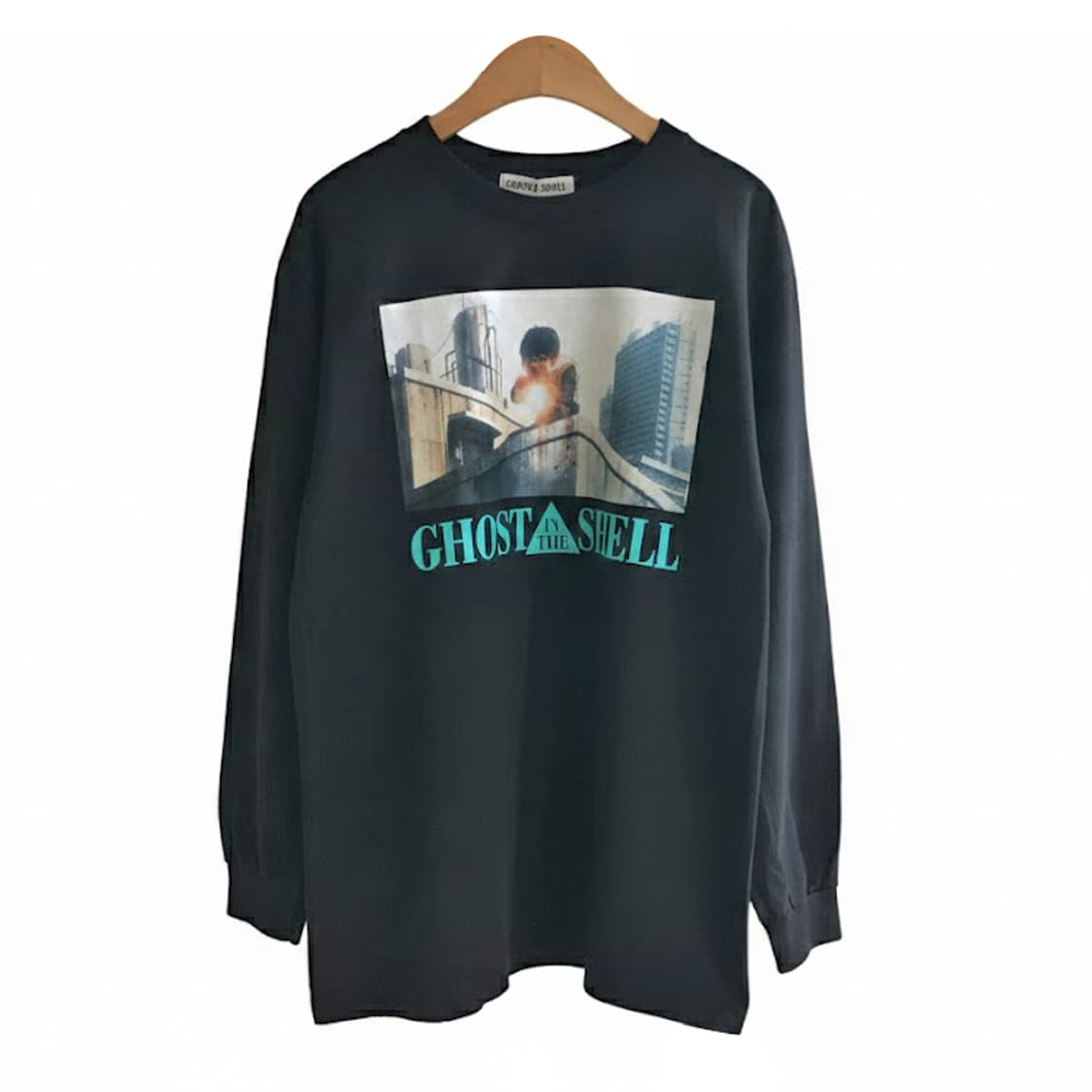 플래그스터프 공각기동대 쿠사나기 롱 슬리브 티셔츠 블랙 M 상품이미지3