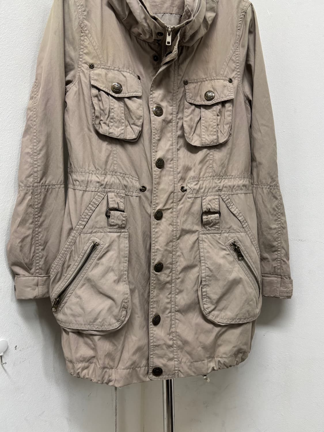 Y2K Bono-Hood Strap Detail Multi Pocket  상품이미지9