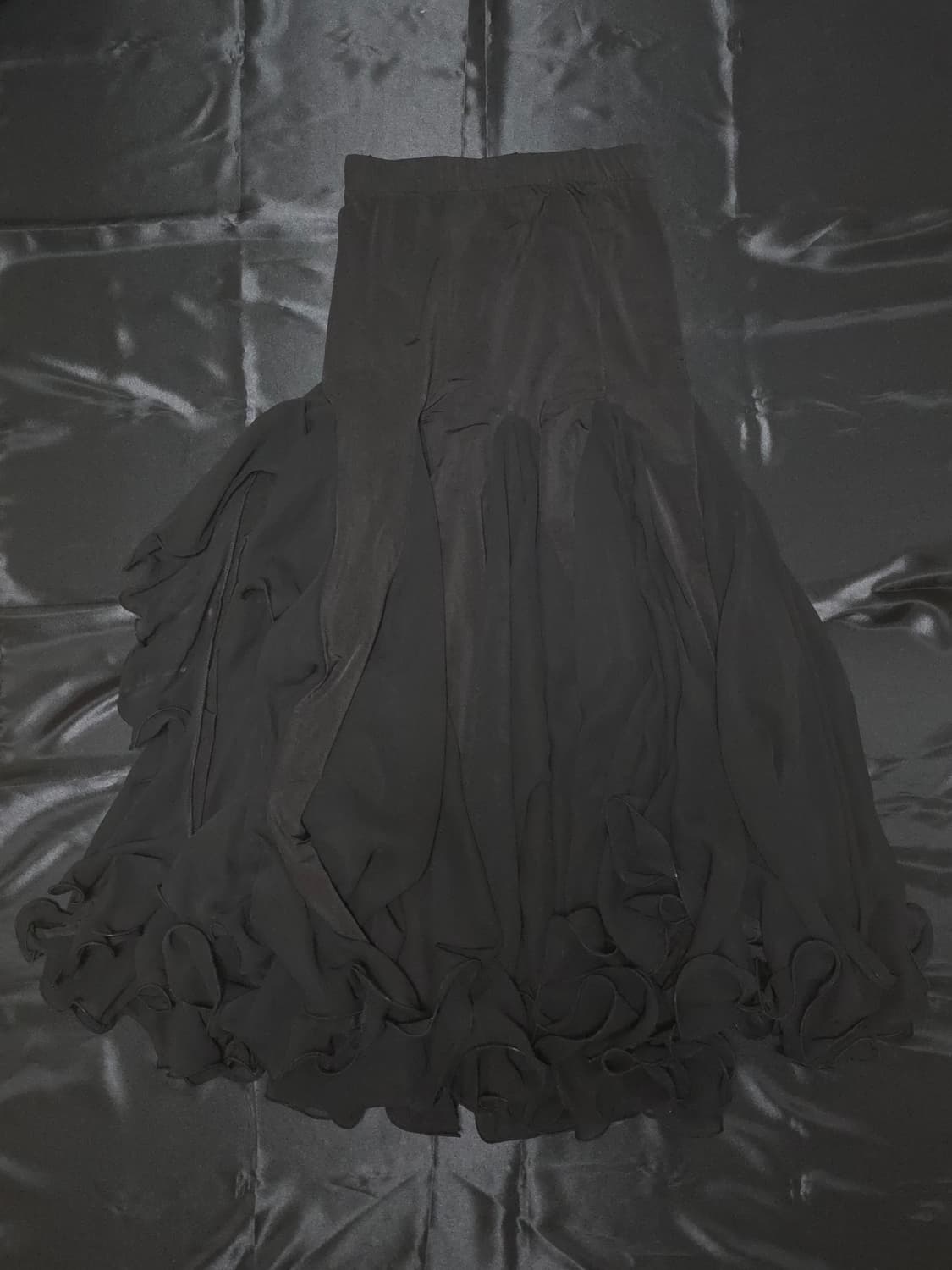 오리엔탈 트임 롱 스커트 겸 탑 상품이미지1