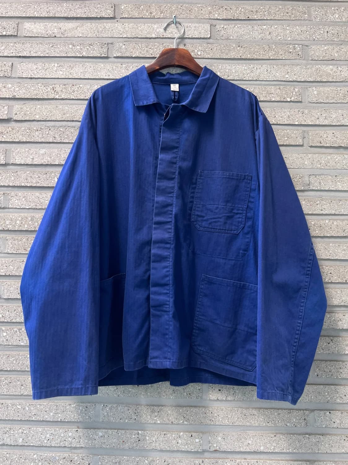 [XL]90's 3포켓 HBT 프렌치 워크 자켓 상품이미지1