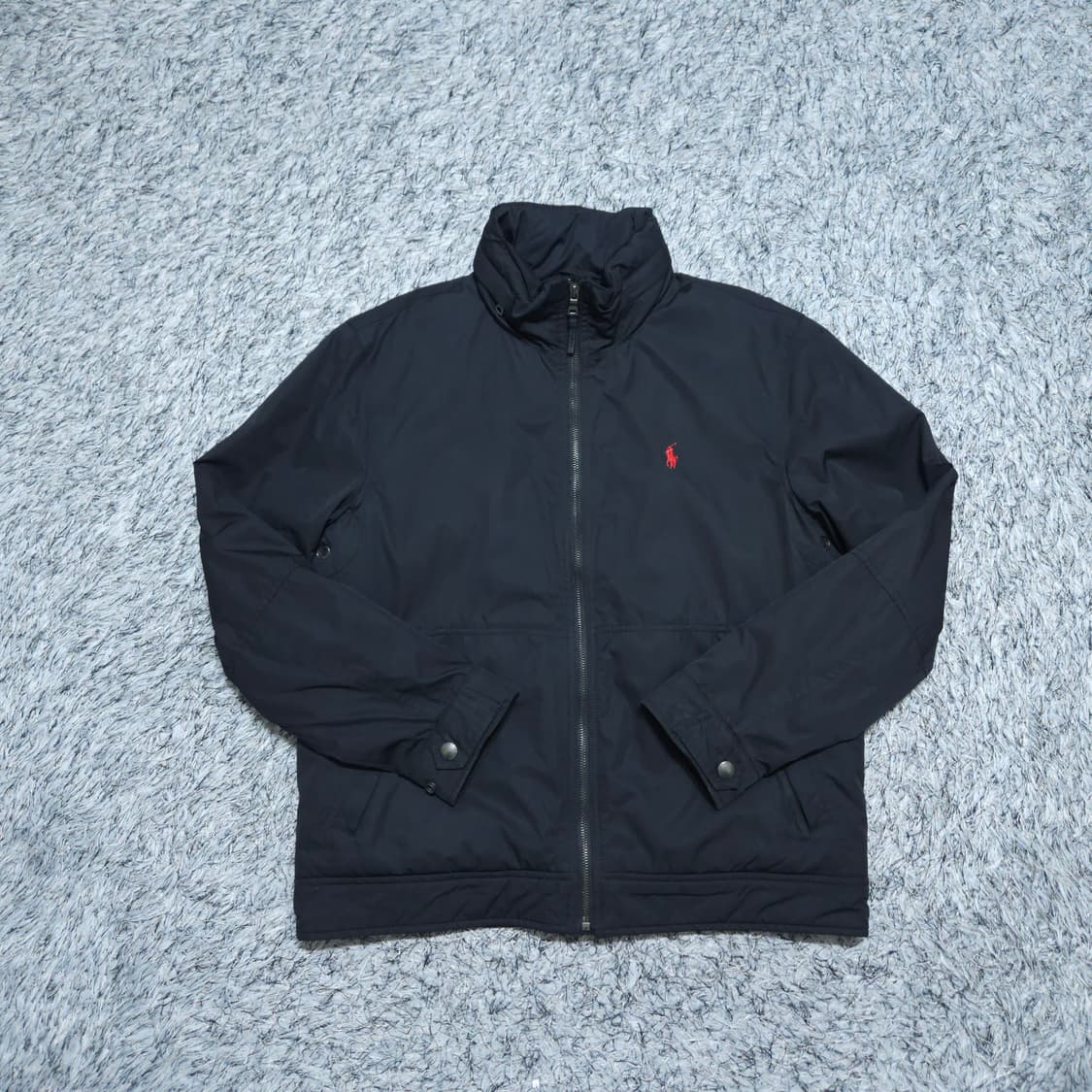폴로랄프로렌) L 남자 블랙 스윙탑 기모점퍼자켓 / 왕눈이샵 상품이미지1