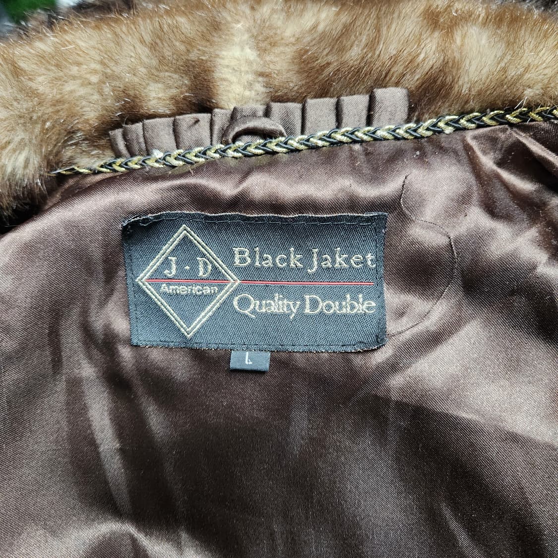 빈티지 브라운 퍼 자켓 / 클래식 무드 상품이미지6