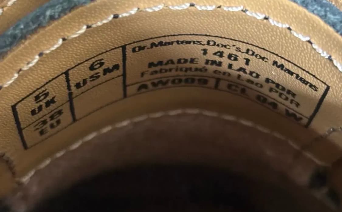 닥터마틴 1461 블랙 나파 가죽 로퍼 상품이미지5