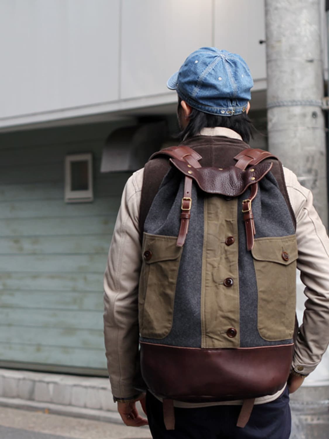 The Superior Labor "Mountain Pack" navy 상품이미지9