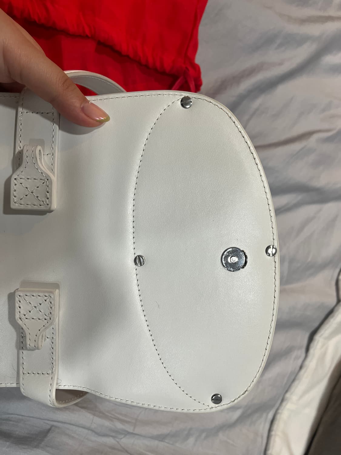 디젤 1DR 숄더백 화이트 상품이미지6