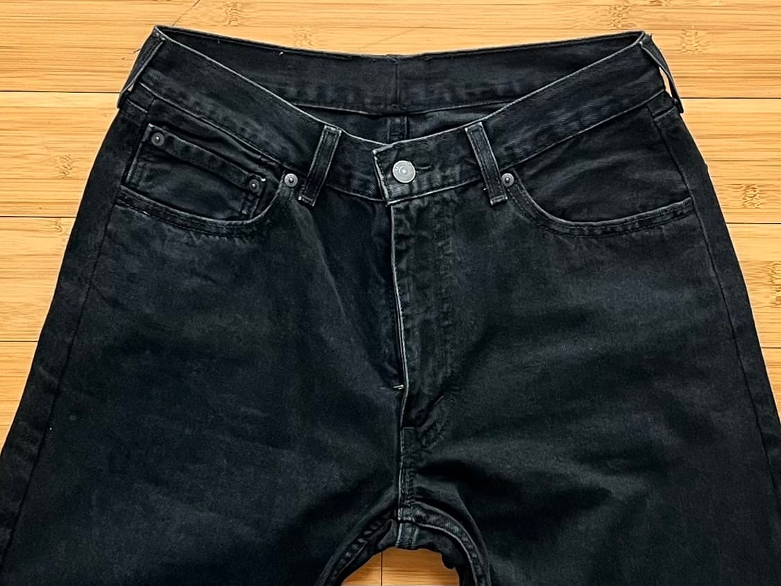 리바이스 555 블랙진 데님팬츠 W32 L32 상품이미지3