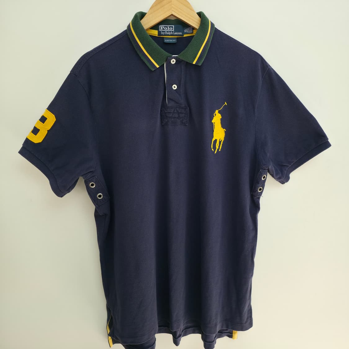 [XL] 폴로 랄프로렌 빅포니 네이비 럭비 카라티 상품이미지1
