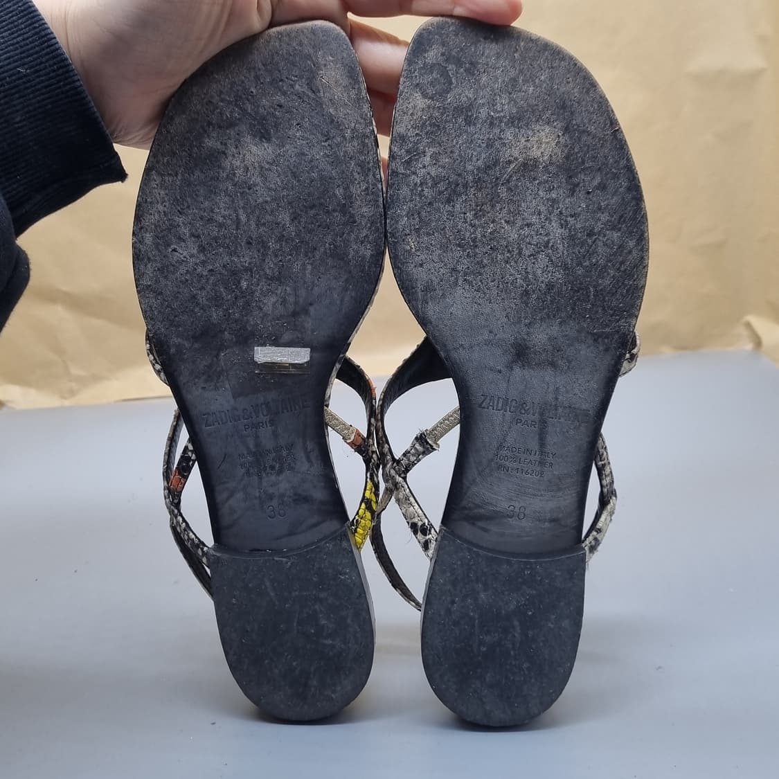 쟈딕앤볼테르 딜런 여성샌들38 240 상품이미지3