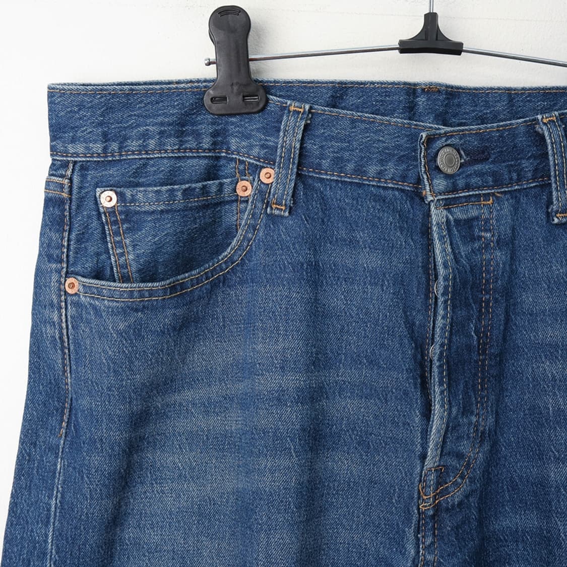 34/리바이스 501 스트레이트핏 블루워시 데님팬츠 상품이미지5