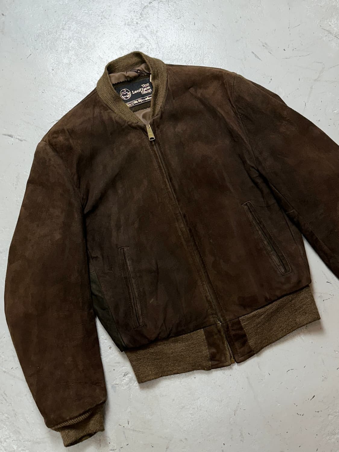 70's 빈티지 시어스 스웨이드 봄버 자켓 빈티지 레더 자켓 상품이미지5