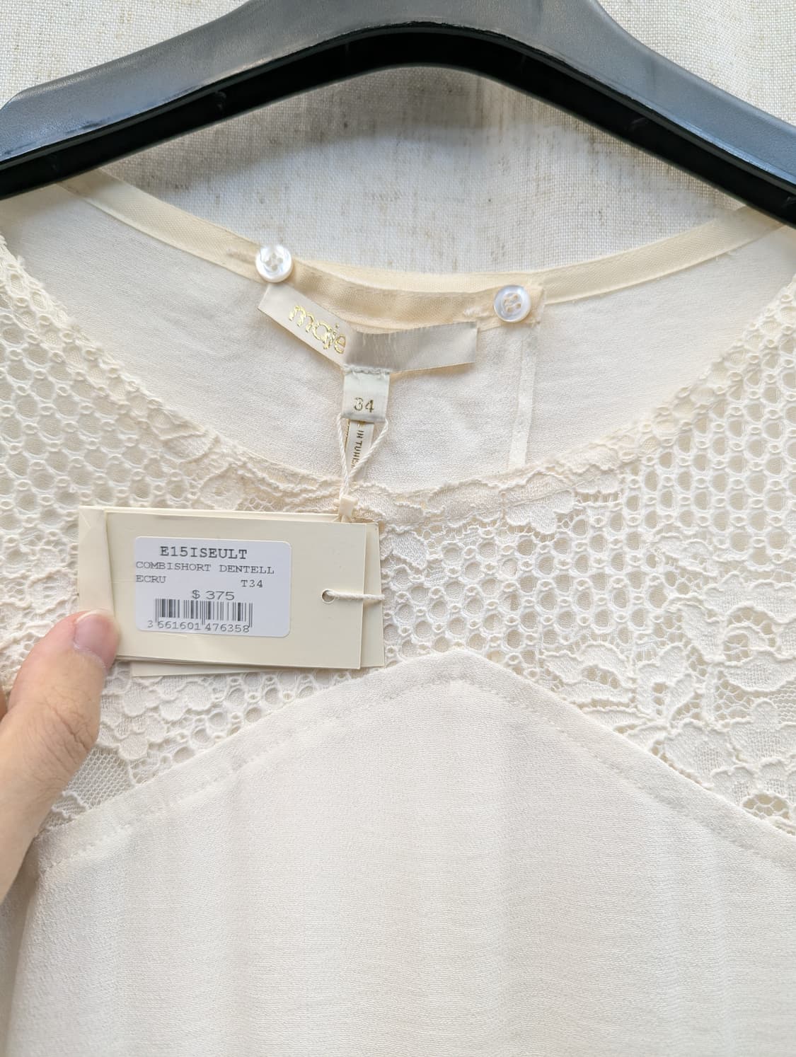 maje 레이스 블라우스 상품이미지3