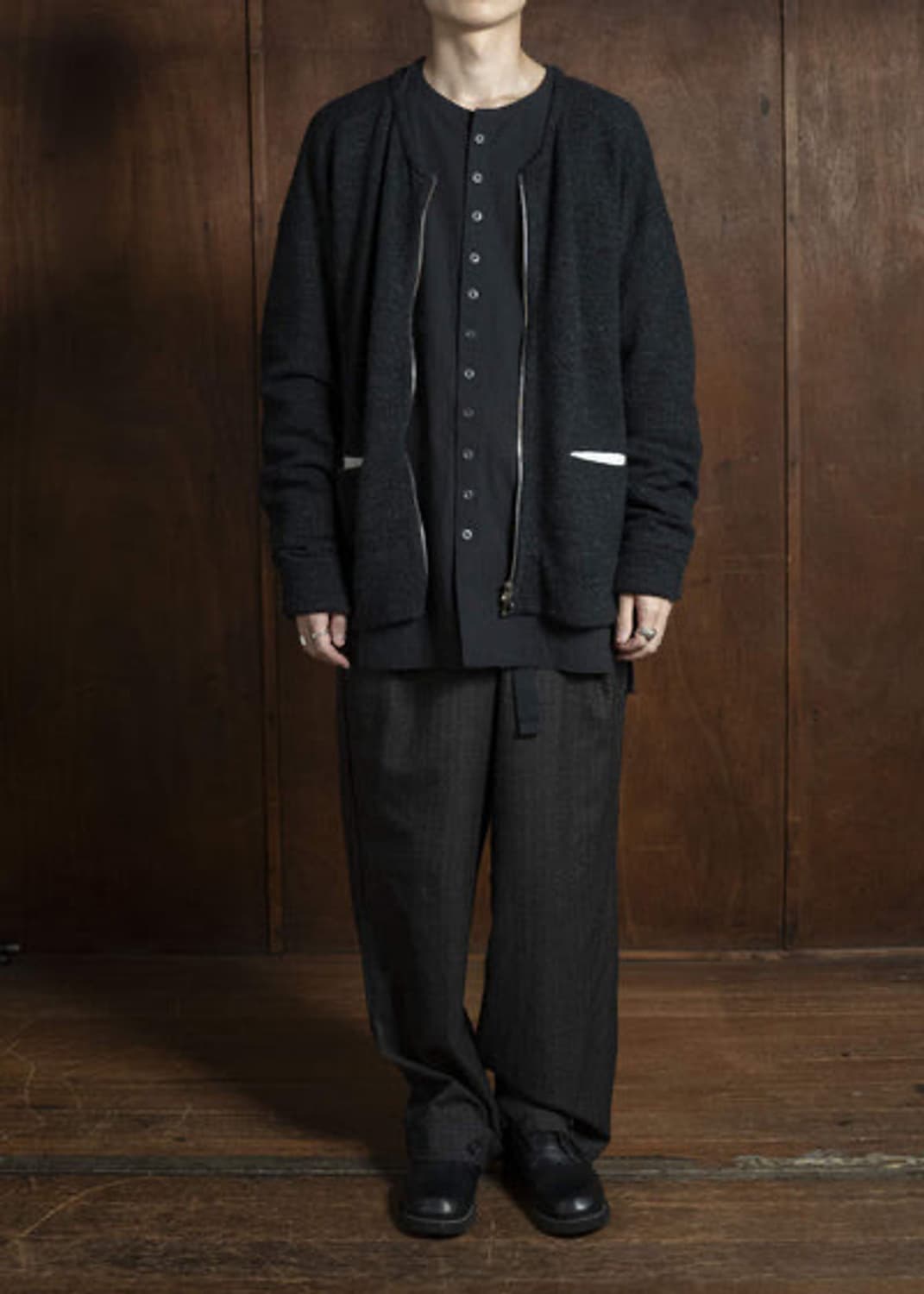 KLASICA 25F Anatomical Cut Cardigan 상품이미지2