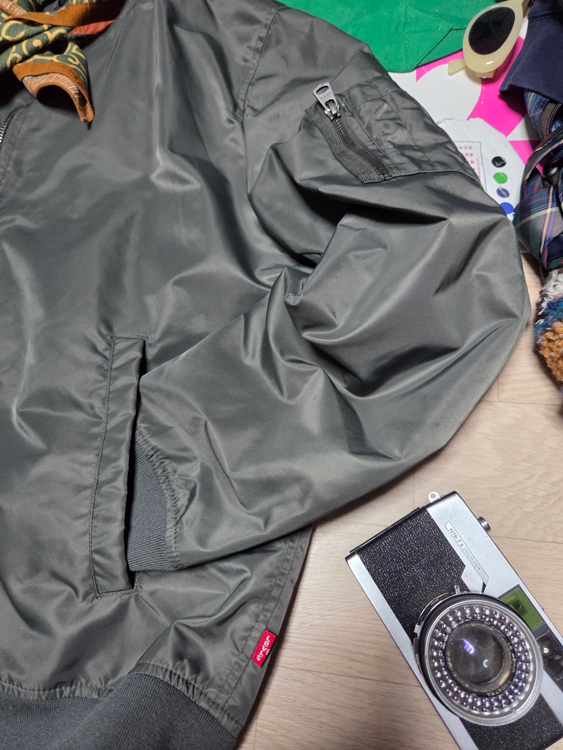 LEVIS MA1 마원 항공점퍼 자켓 봄버 블루종 상품이미지3