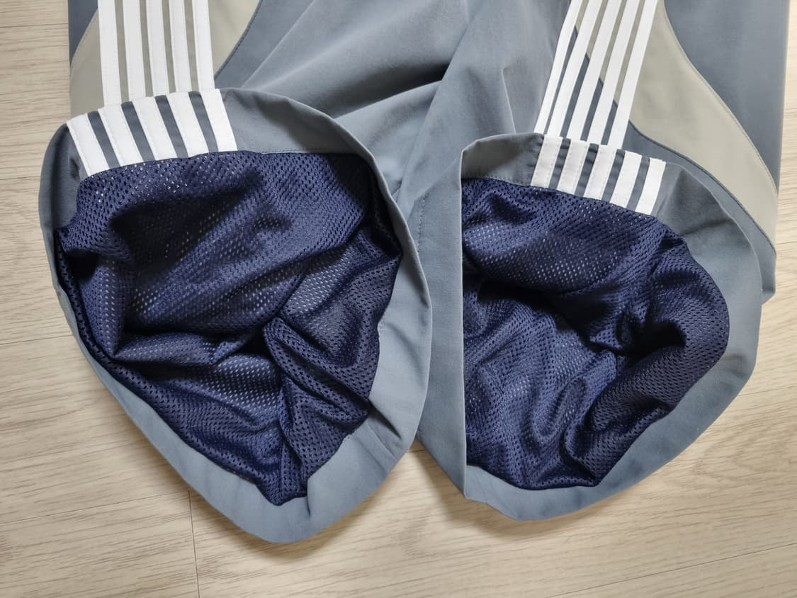 발렌시아가 컷업 트랙 팬츠 그레이 m 상품이미지4