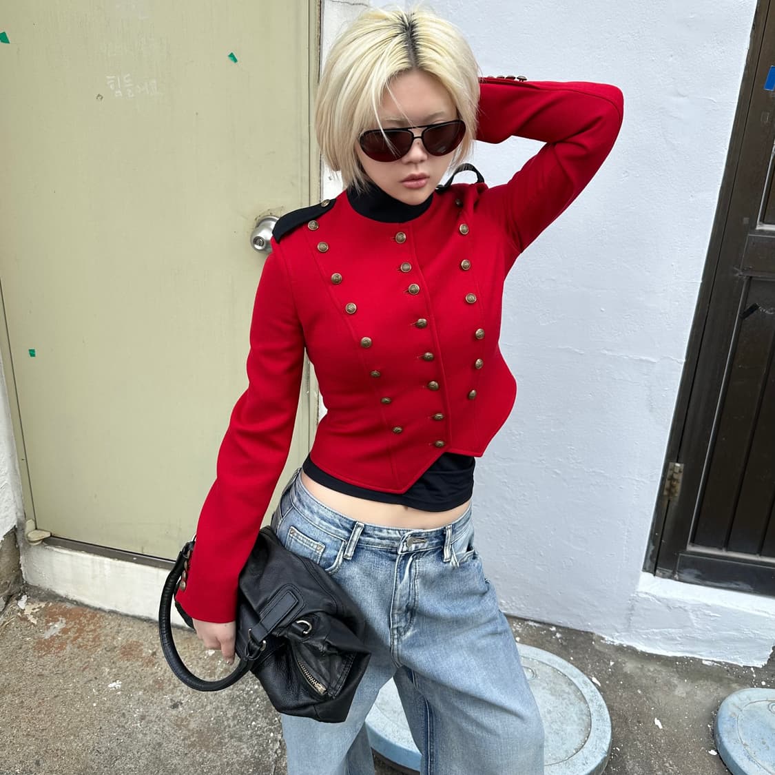 00s 아카이브 랄프로렌 럭비 나폴레옹 자켓 상품이미지4