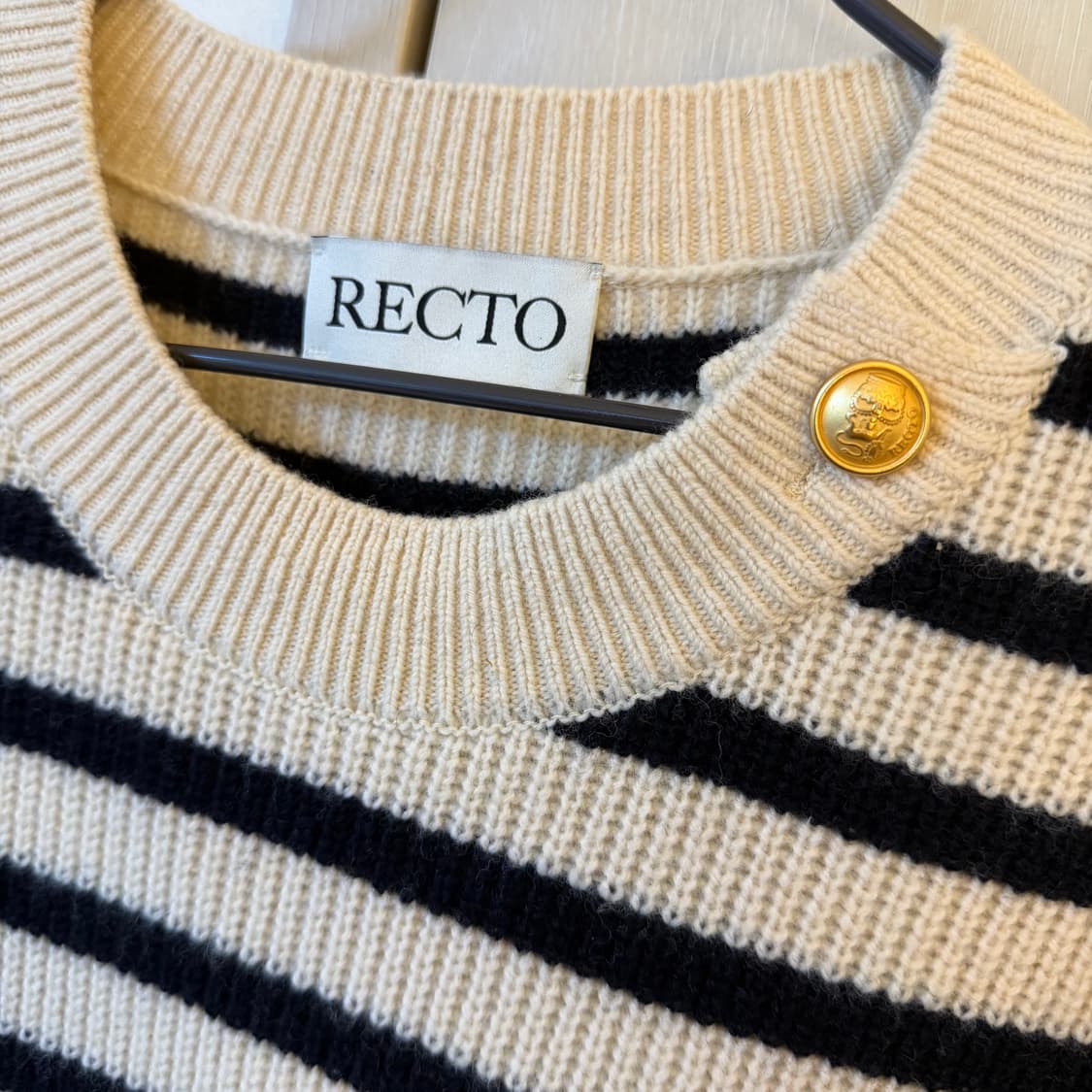 렉토 스트라이프 니트 L 상품이미지5