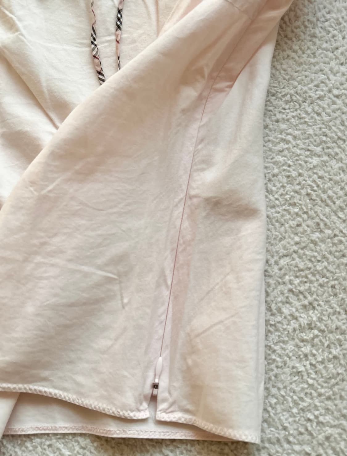 버버리 블루라벨 핑크 블라우스 38사이즈 상품이미지3