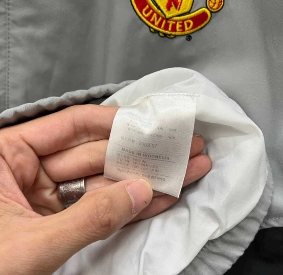 나이키 맨유 03/04 레인자켓 M 상품이미지4