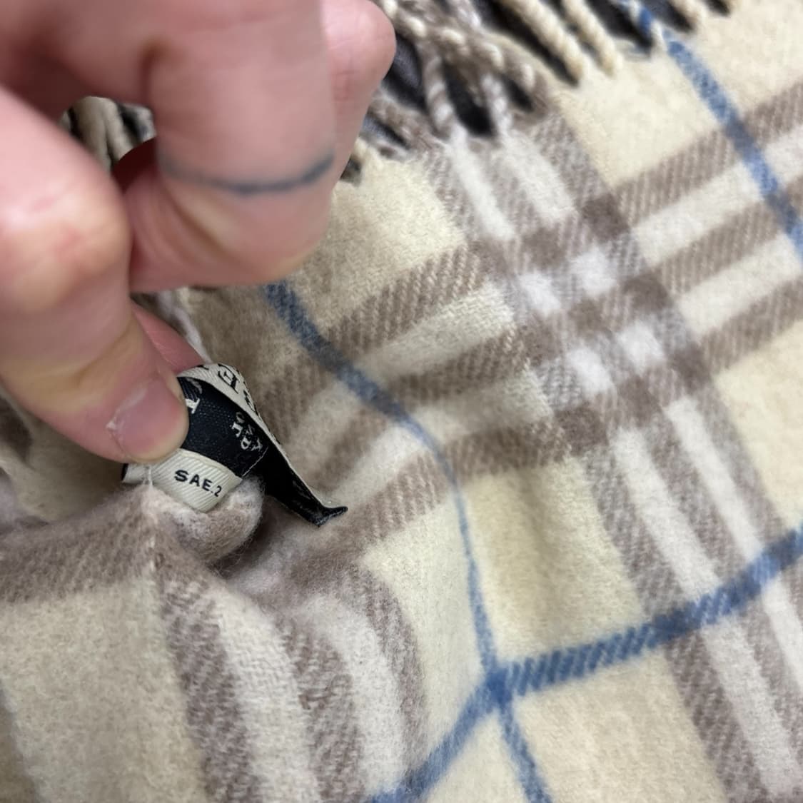 정품) 버버리 머플러 상품이미지6