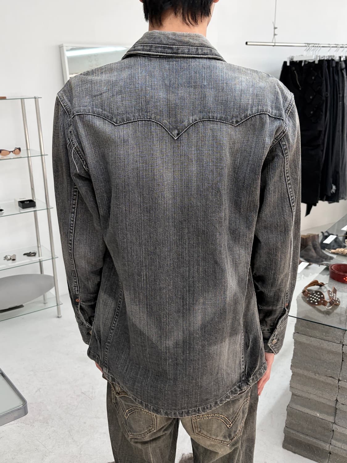 리바이스 웨스턴 스티칭 데님 자켓 상품이미지5