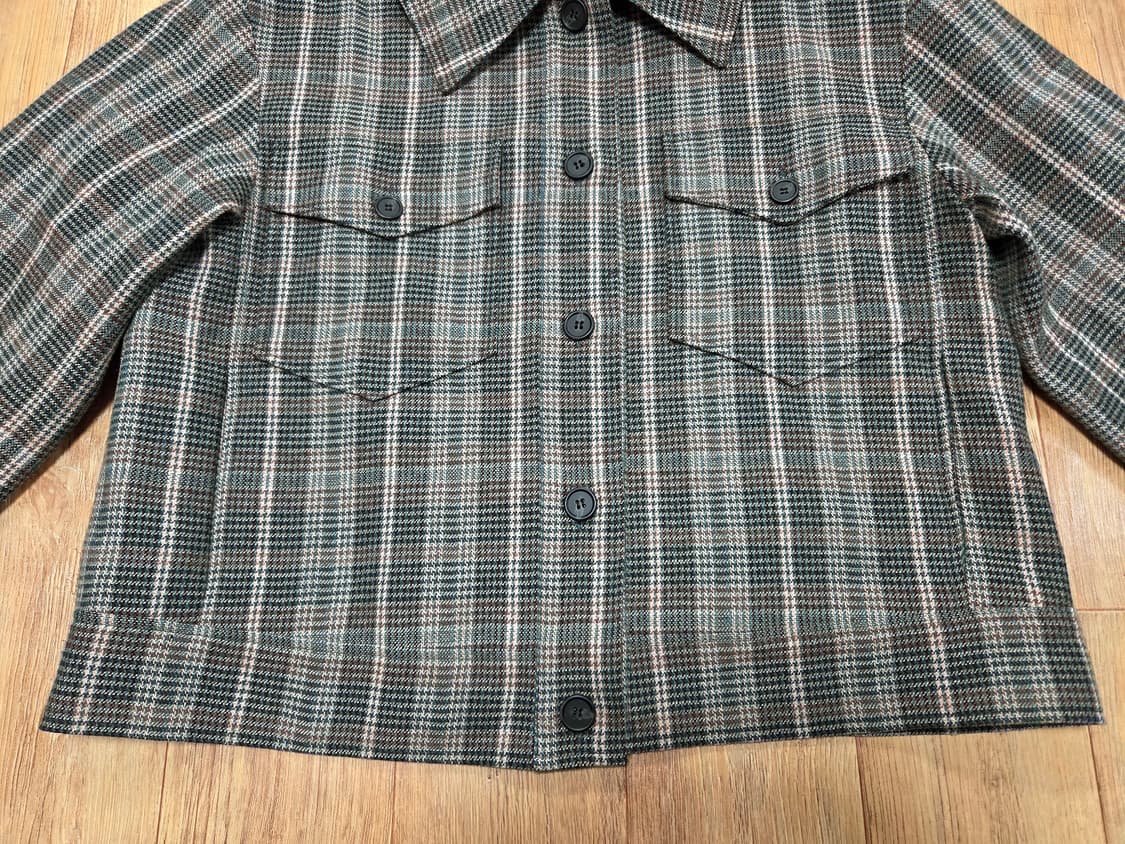 세컨플로어(2nd floor) 체크 셔츠자켓 프리사이즈 상품이미지4