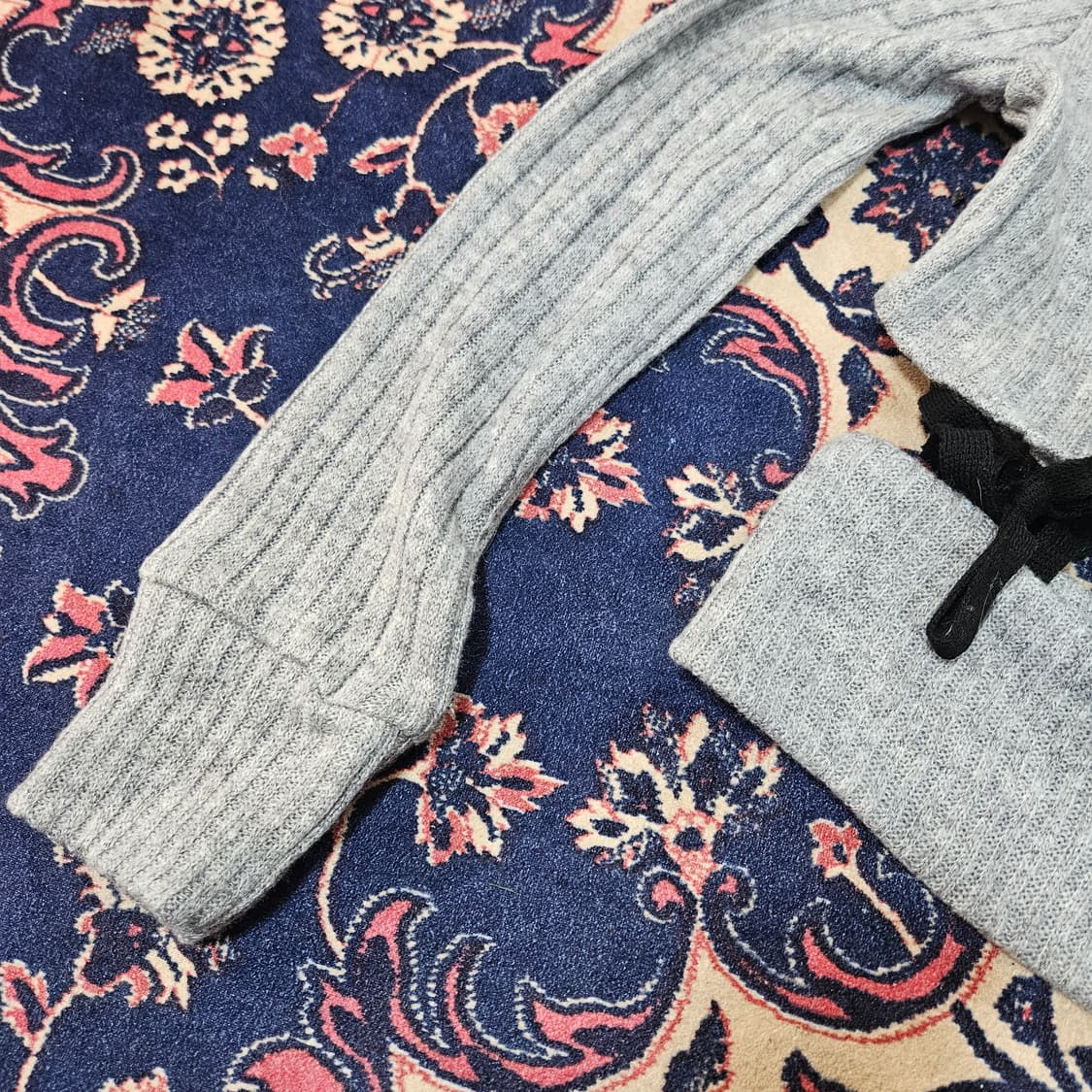 (새상품)드라이로즈 리본 링크 니트 Free 상품이미지4