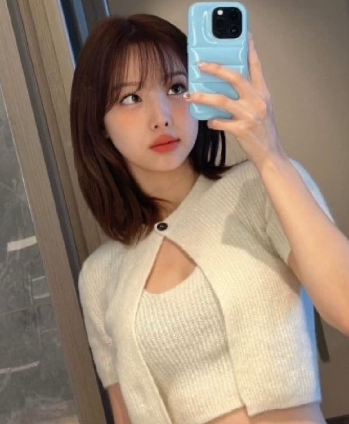 알렉산더왕 레이어드 숏슬리브 가디건 상품이미지1