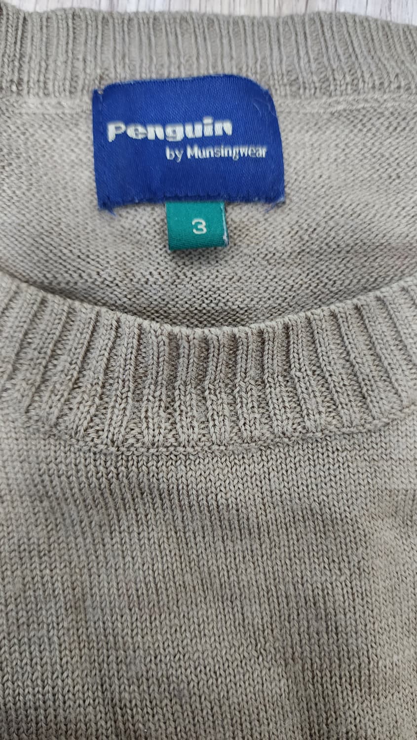 Penguin 니트 3사이즈 펭귄 패턴 상품이미지3
