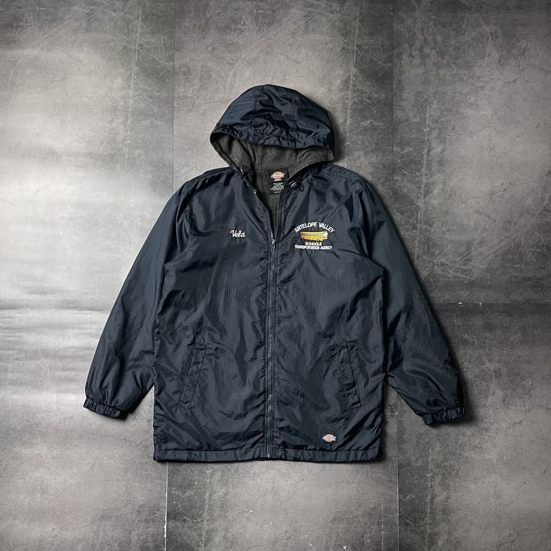 DICKIES 디키즈 빈티지 네이비 후드 셰르파 바람막이 A00841 상품이미지1