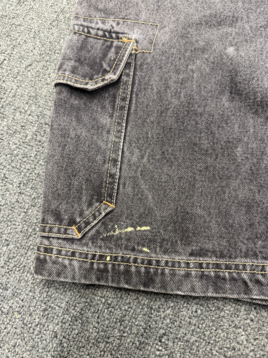 32)Mecca 빈티지 버뮤다 데님팬츠(지퍼) 상품이미지4