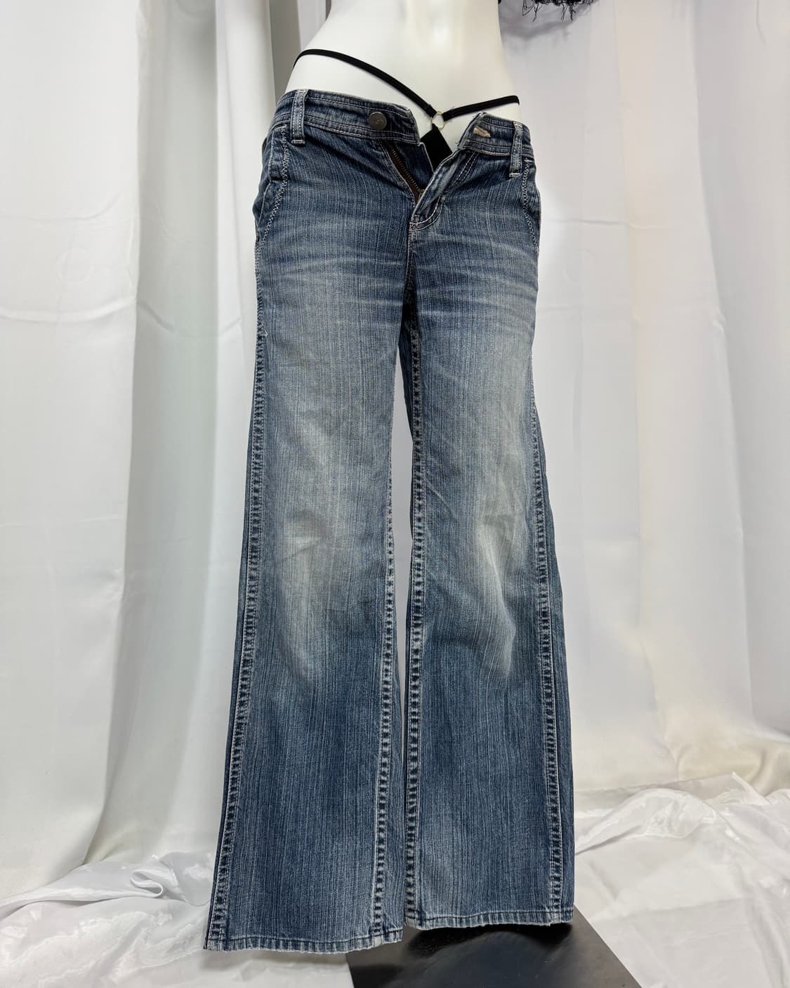 printing denim pants 상품이미지2