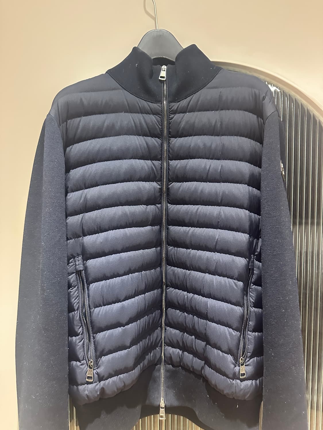 몽클레어 니트패딩 M 블랙와펜 상품이미지2