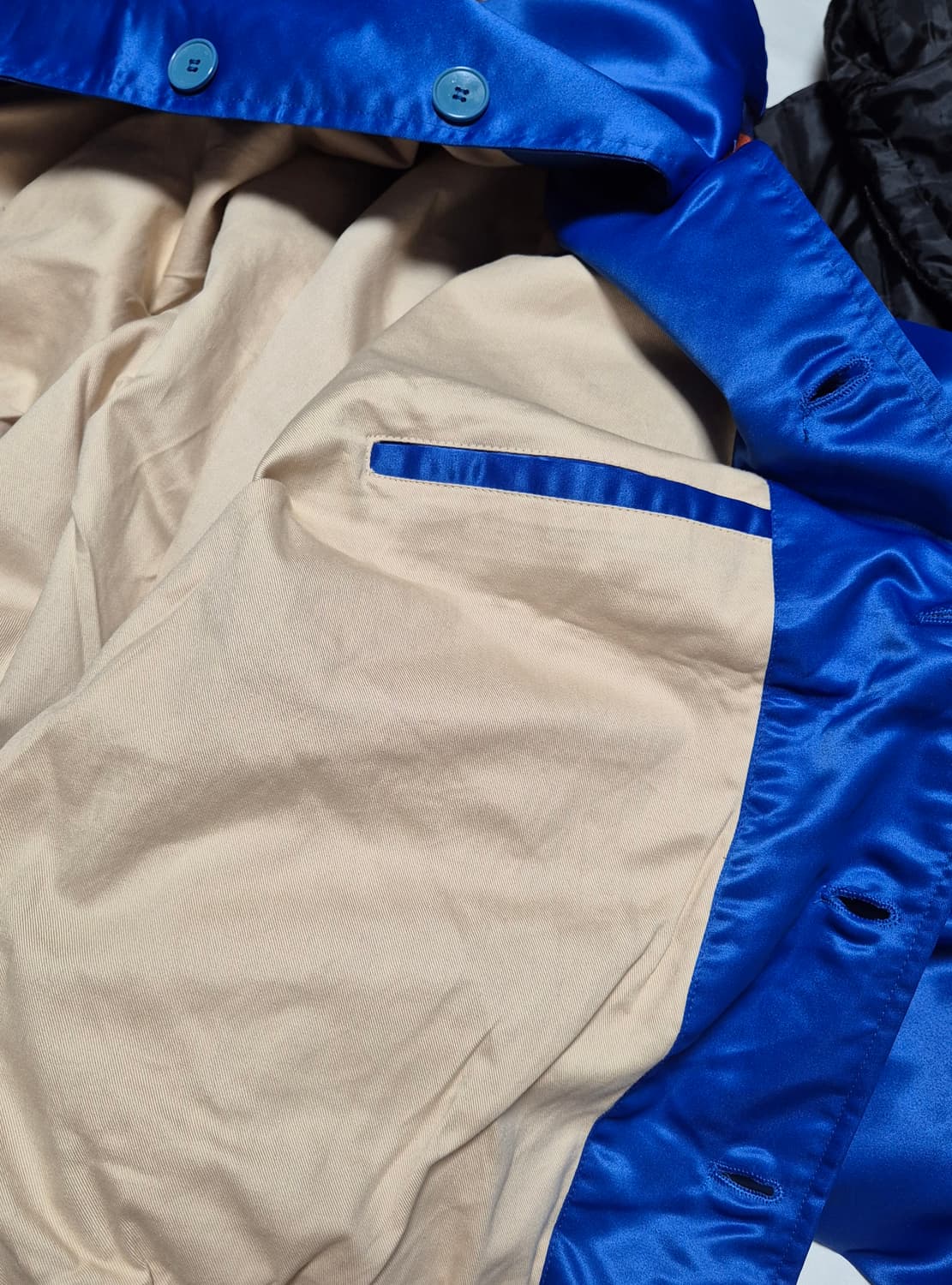 90s 미첼앤네스 뉴욕닉스 바시티 자켓 상품이미지5