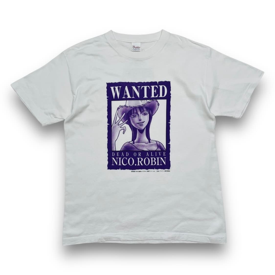 원피스 2004s 니코 로빈 현상금 포스터 레어 빈티지 티셔츠 상품이미지1