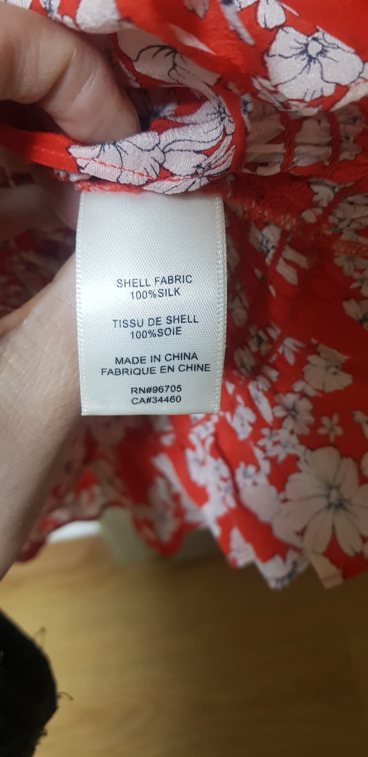 REBECCA TAYLOR 실크 블라우스 상품이미지5