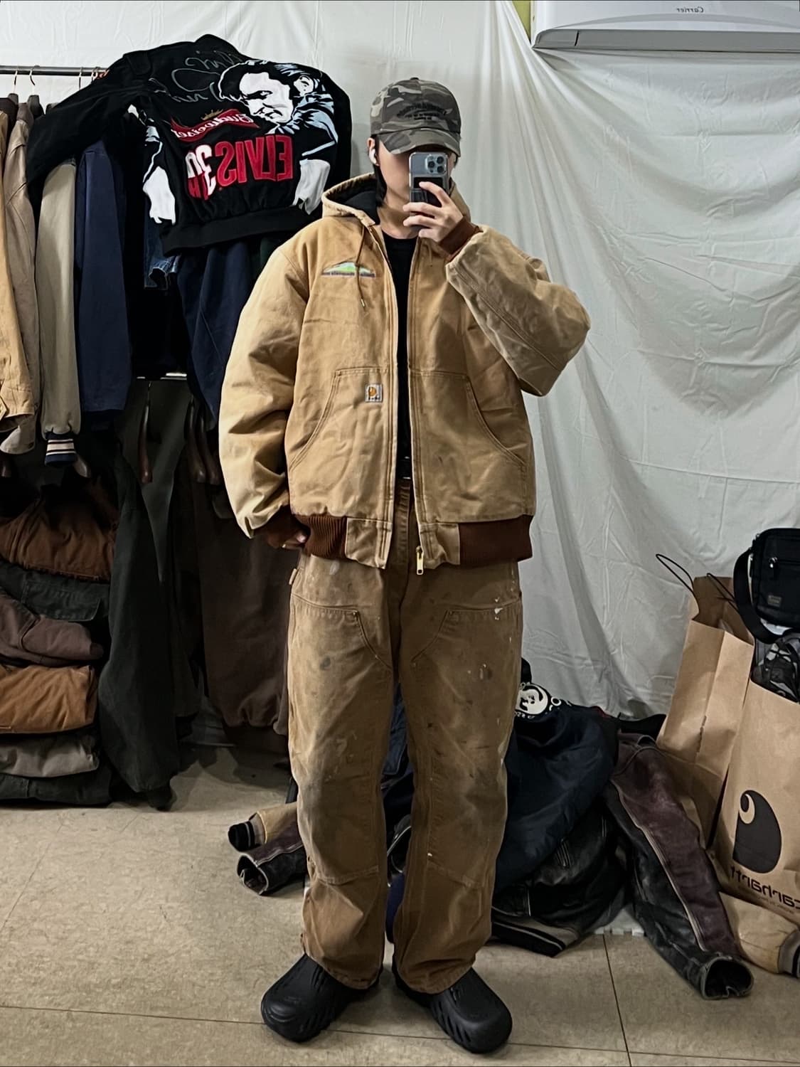 칼하트 덕액티브 워크자켓 상품이미지4