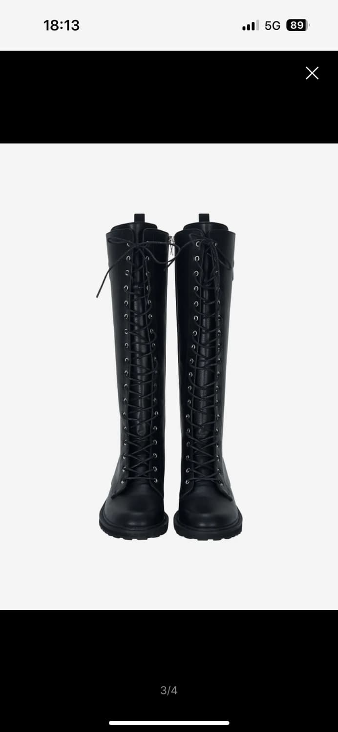 애즈온 BUDDY EYELET BOOTS / 230 상품이미지3