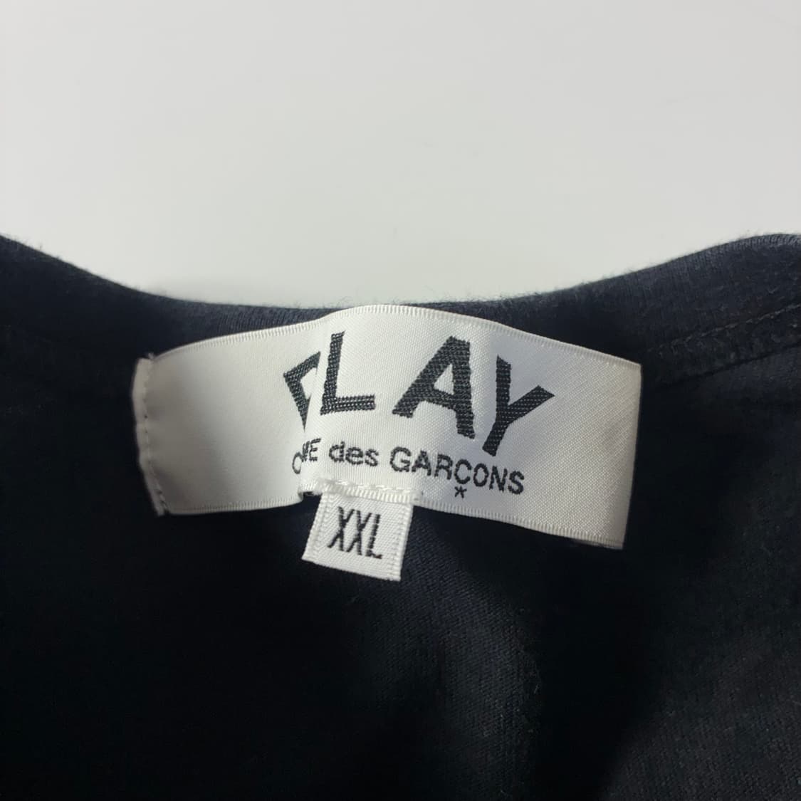 Comme des garsons  꼼데가르송 하트와펜 블랙 반팔티셔츠   상품이미지3