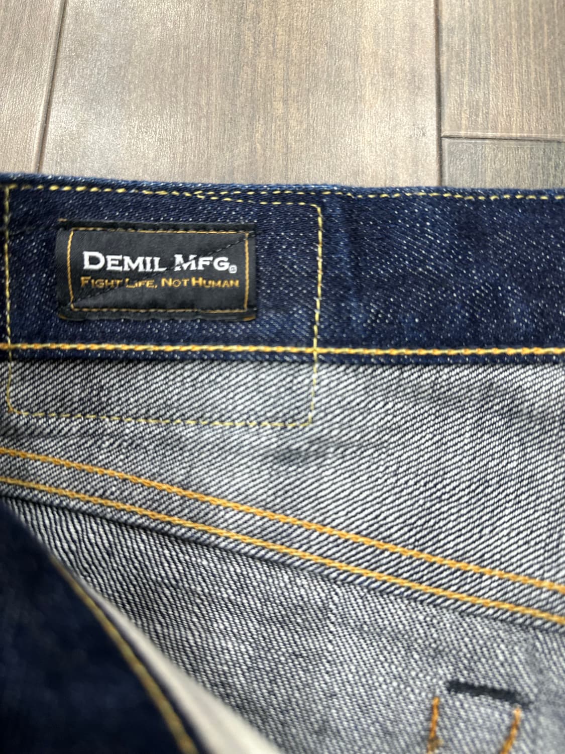 데밀 x 유니페어 Lot 164 셀비지 데님 팬츠 32사이즈 상품이미지4