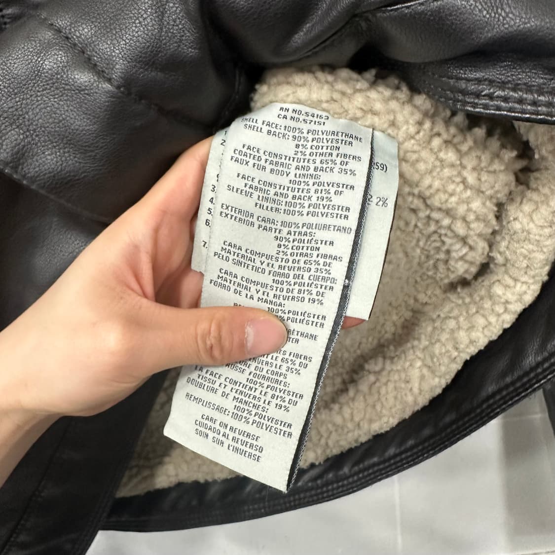 리바이스 가죽 트러커자켓 상품이미지4