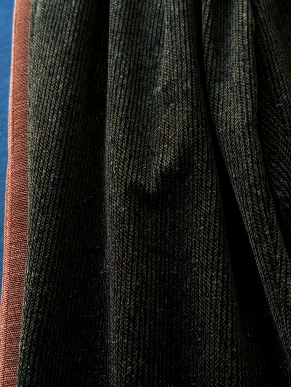 Cord design 2 tuck wide pants 상품이미지6