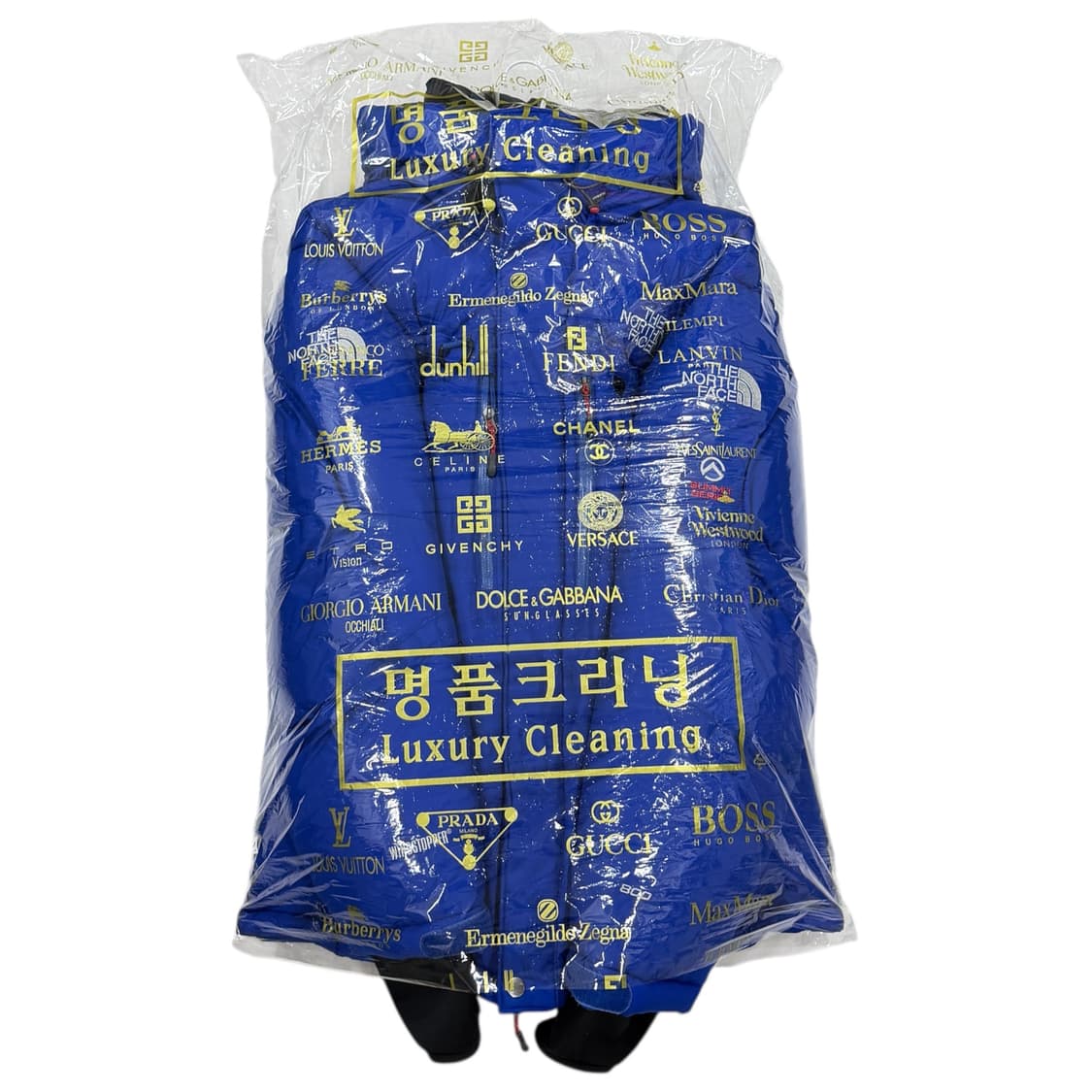 노스페이스 히말라야1 써밋 윈드스토퍼 패딩 블루 XL 상품이미지4